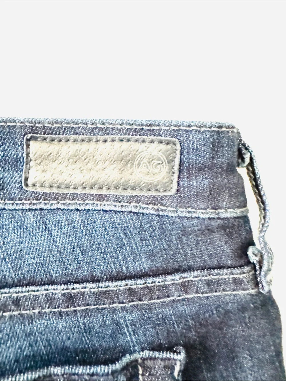AG Adriano Goldschmied The Stilt Cigarette Leg Jeans 29R Dark Wash Stretch